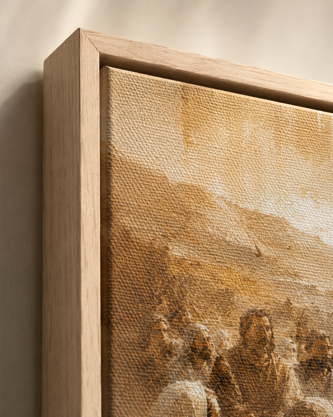 Quadro Milagre da Multiplicação dos Pães e Peixes