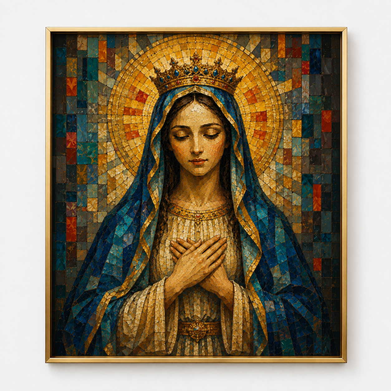 Quadro Virgem Maria Coroada