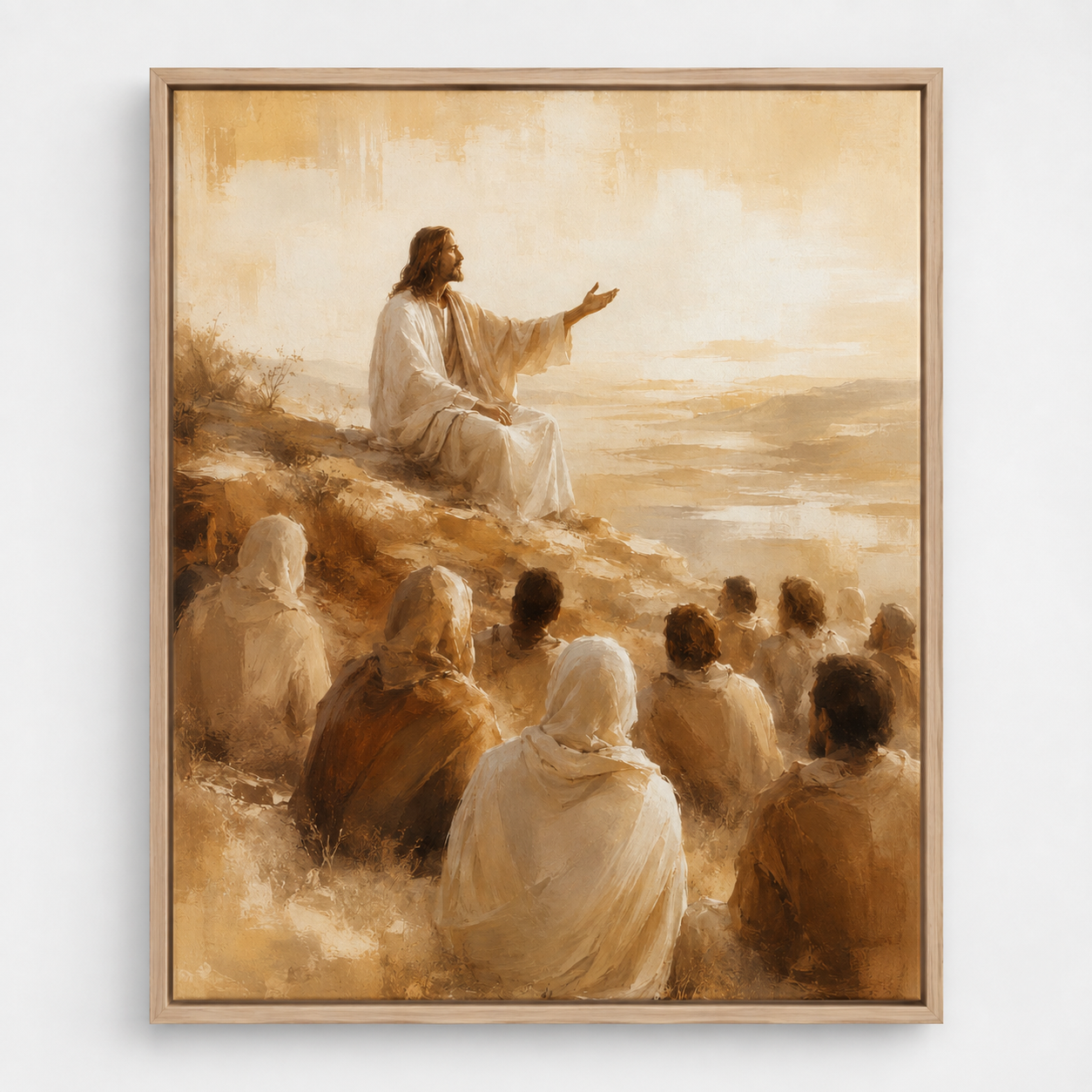 Quadro O Sermão da Montanha