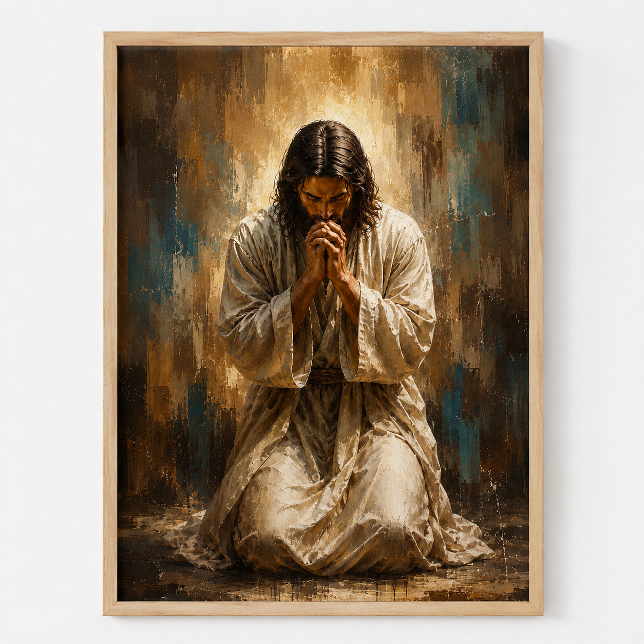 Quadro Cristo em Oração
