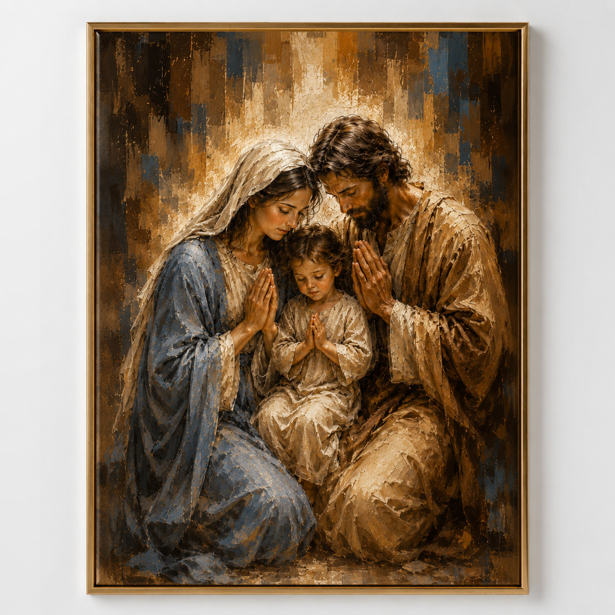 Quadro Sagrada Família Benção do Lar