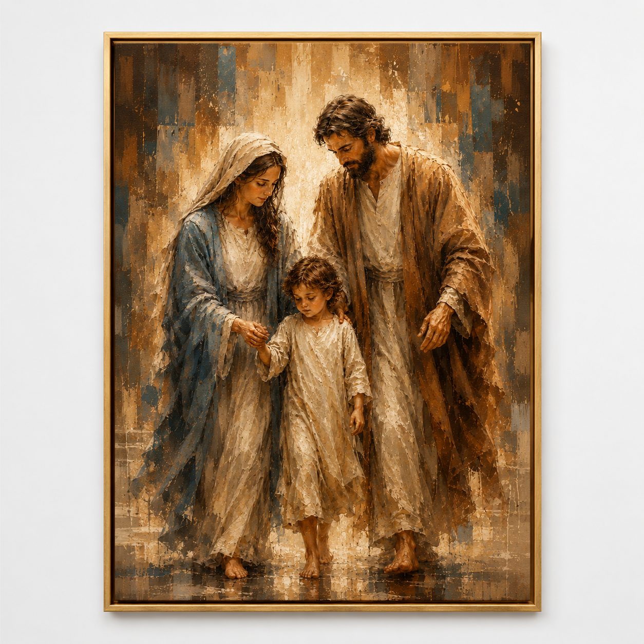 Quadro Sagrada Família sob a Luz da Fé