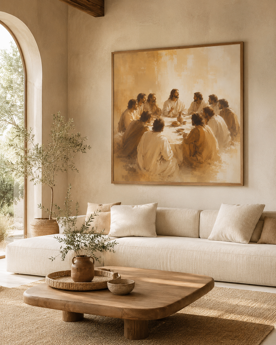 Quadro Santa Ceia em Comunhão
