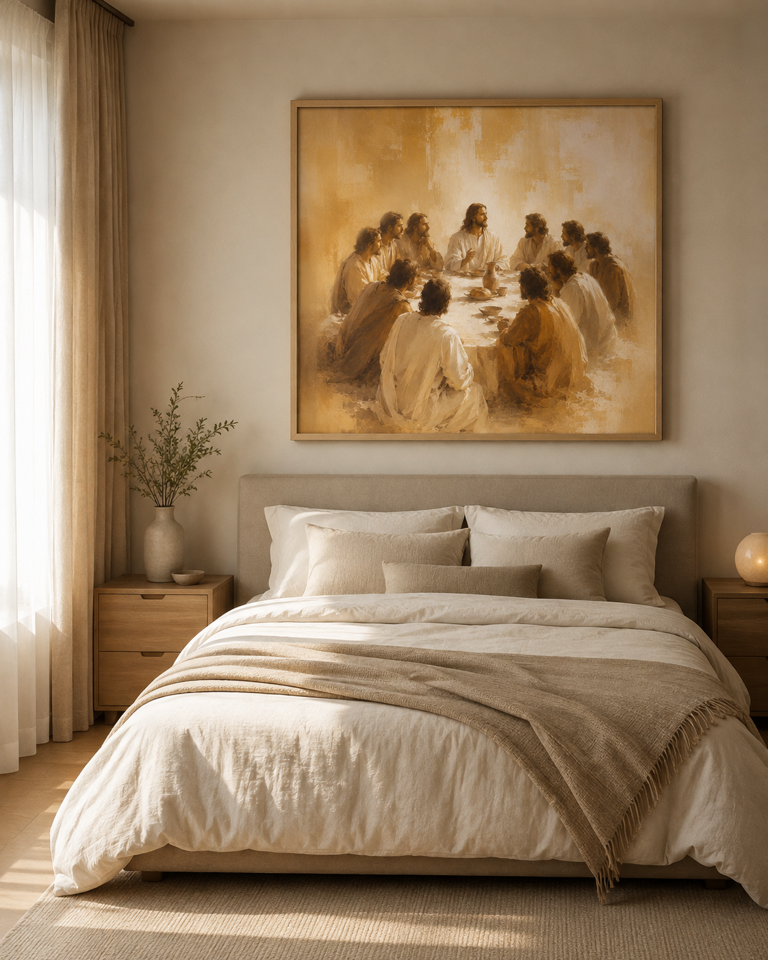 Quadro Santa Ceia em Comunhão