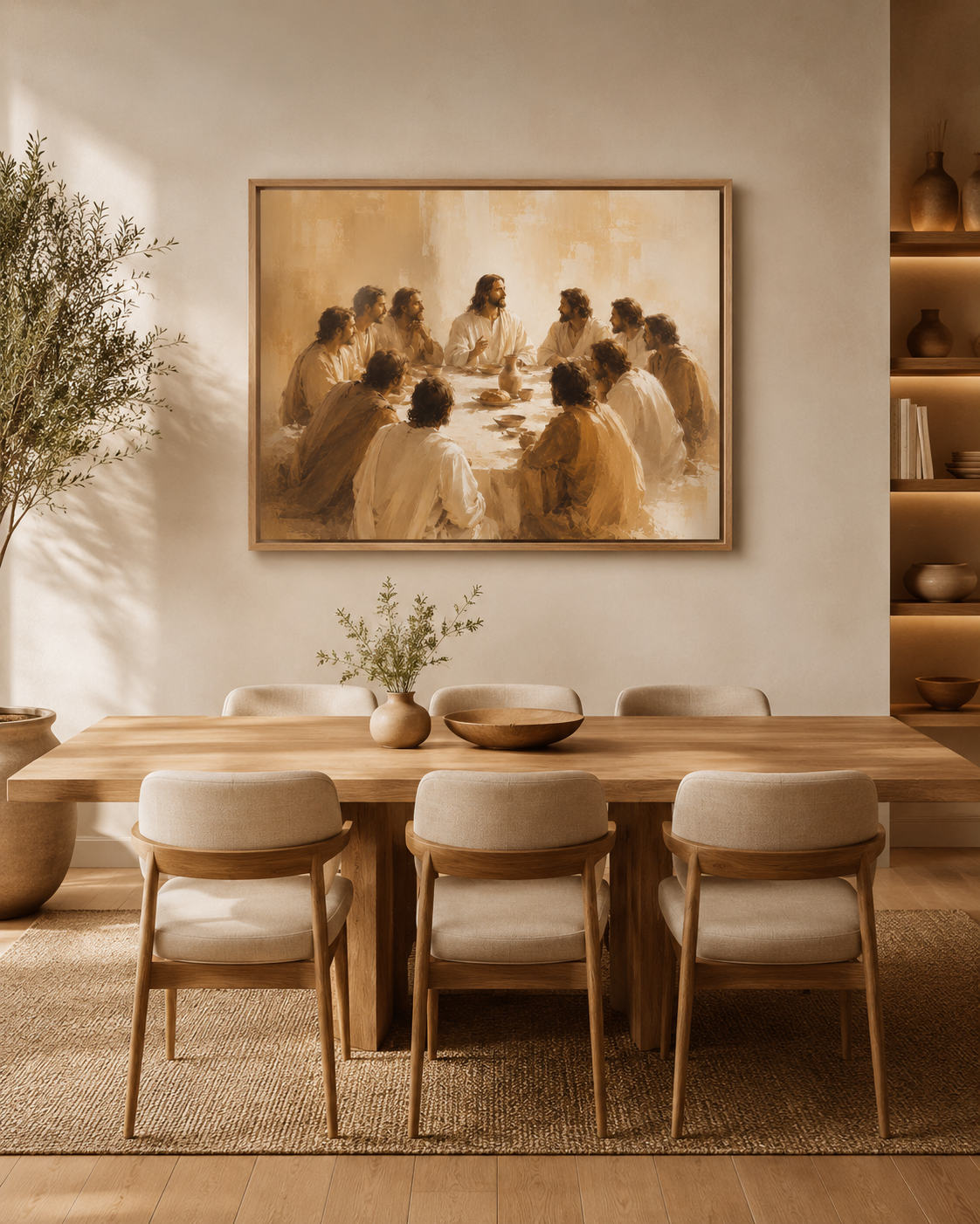 Quadro Santa Ceia em Comunhão