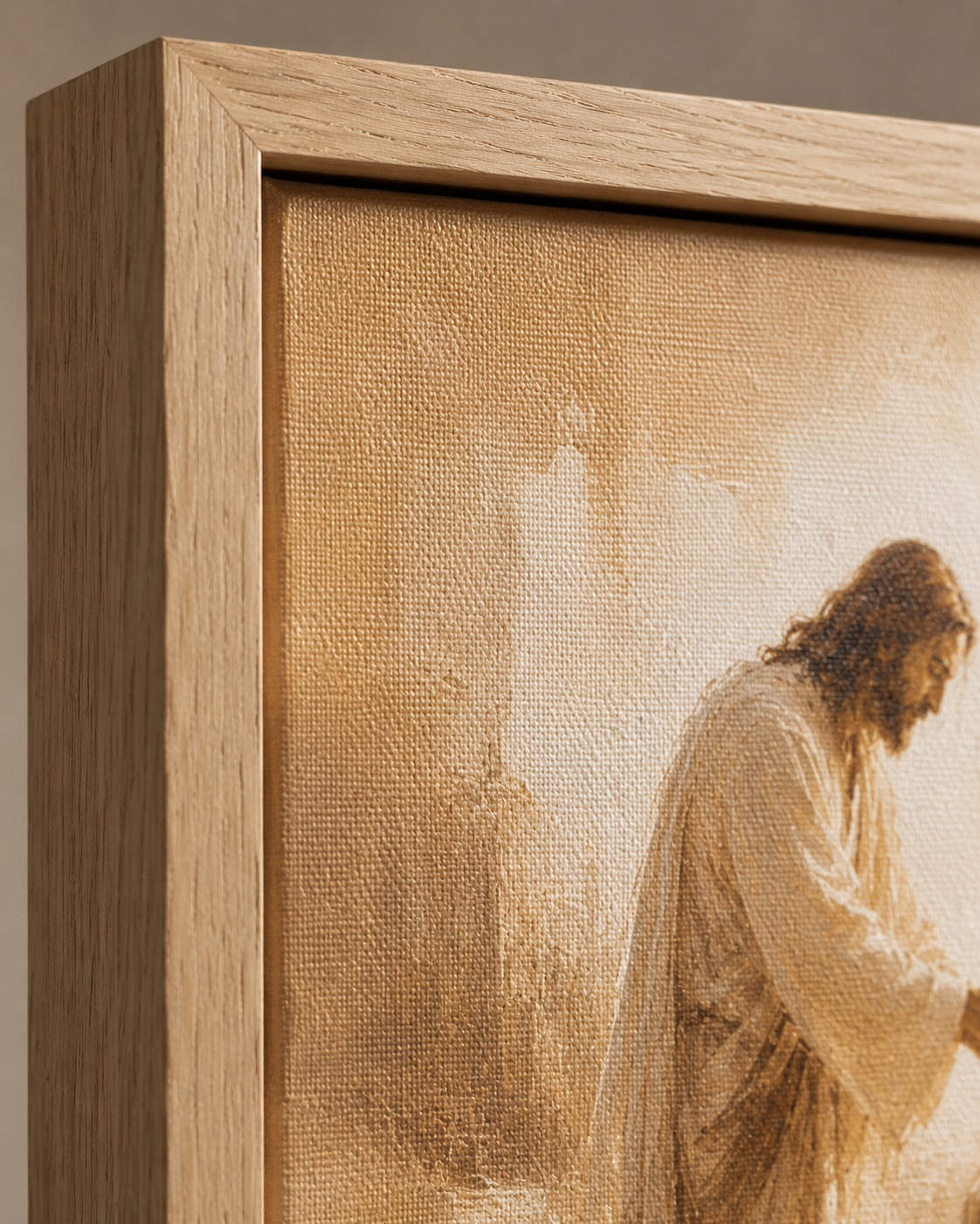 Quadro Jesus Cura o Cego