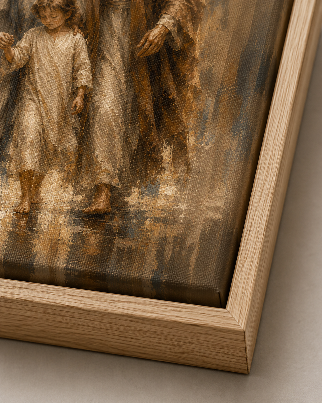 Quadro Sagrada Família sob a Luz da Fé