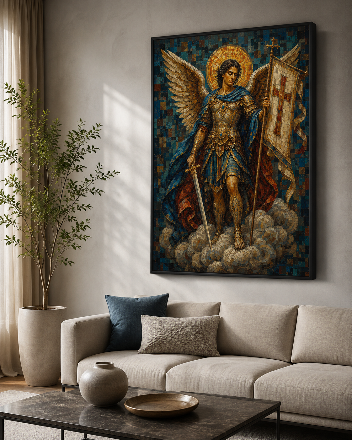 Quadro São Miguel Arcanjo da Vitória