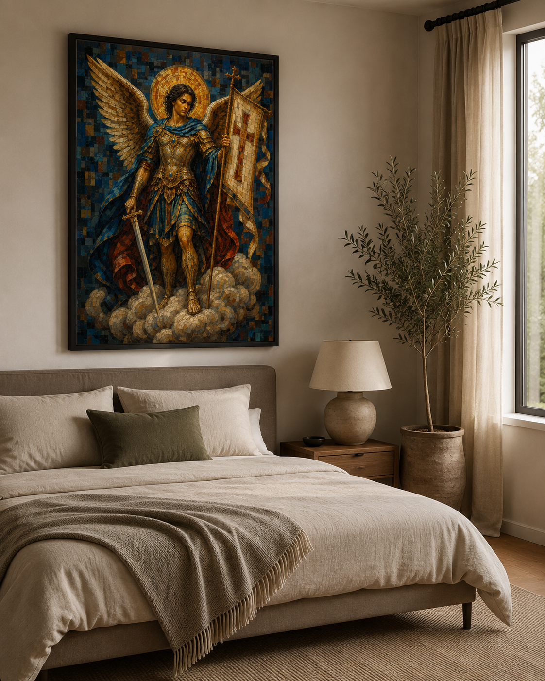 Quadro São Miguel Arcanjo da Vitória