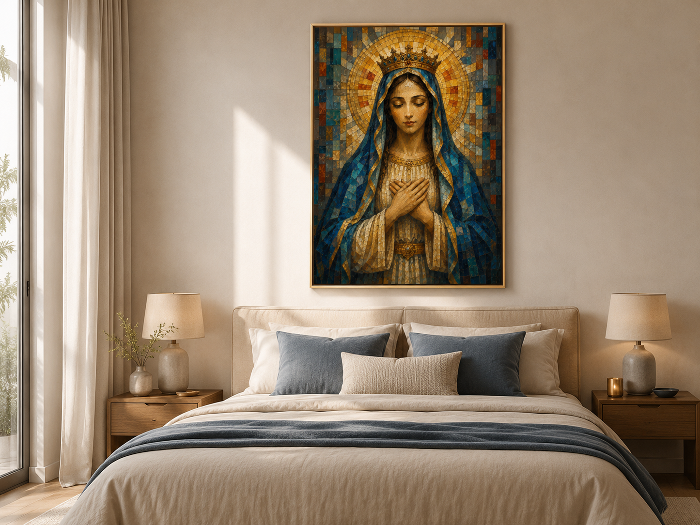 Quadro Virgem Maria Coroada