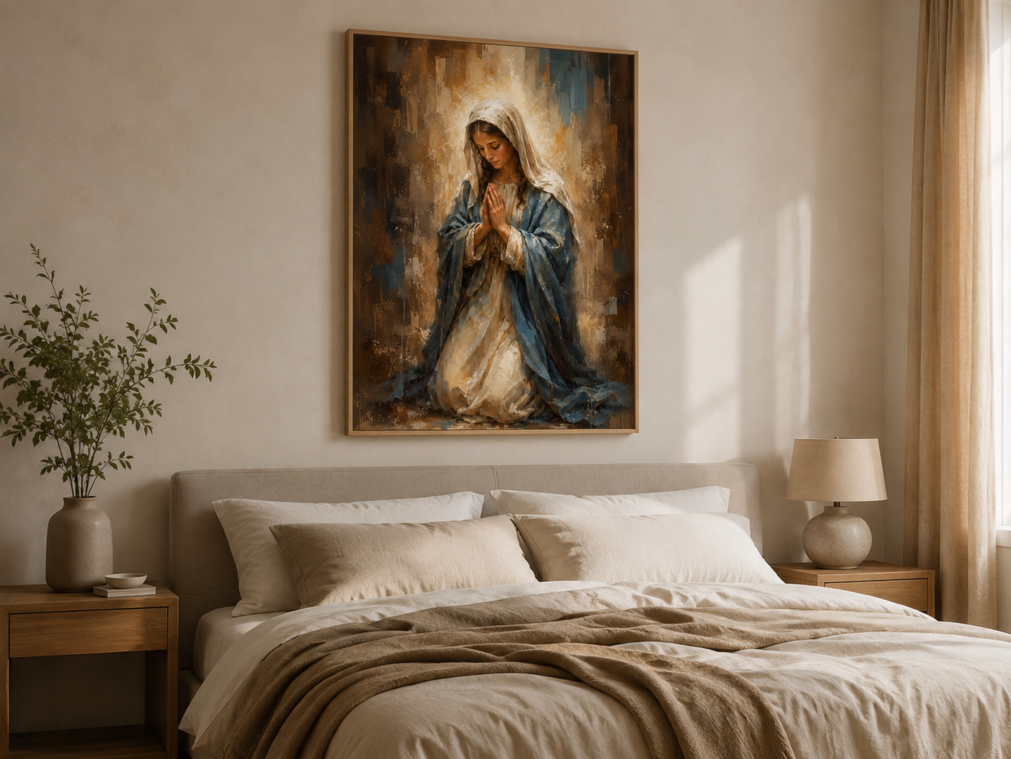 Quadro Virgem Maria em Oração