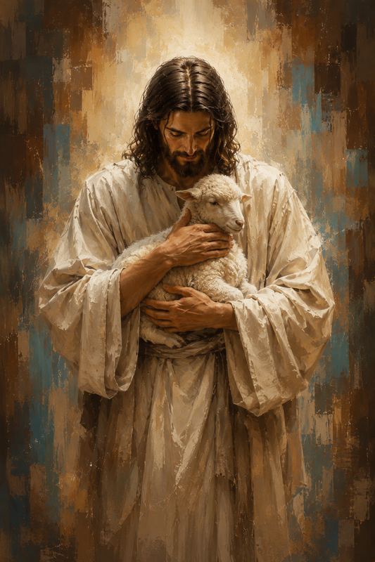 Quadro Cristo, o Bom Pastor