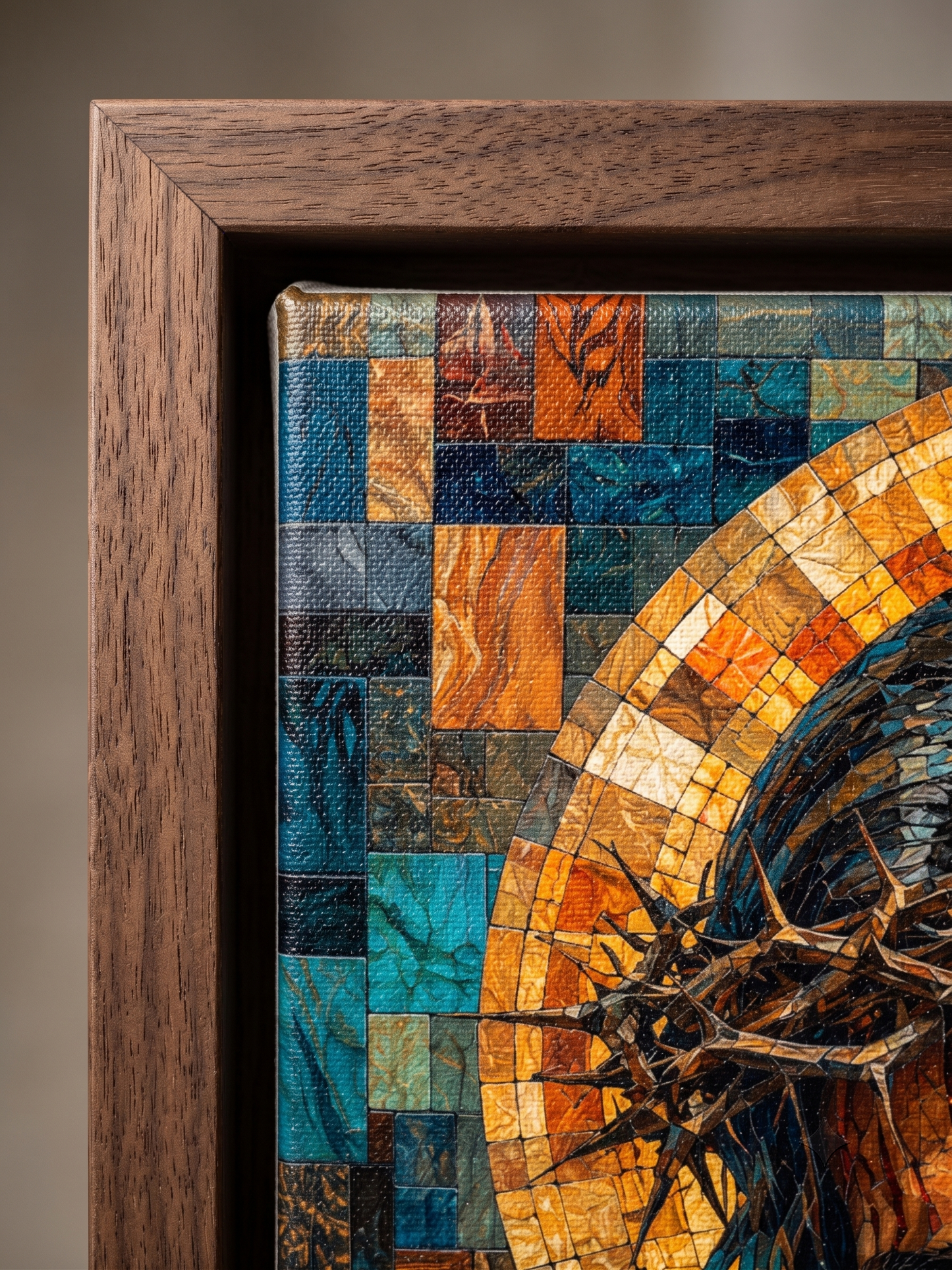 Quadro Cristo Coroado de Espinhos