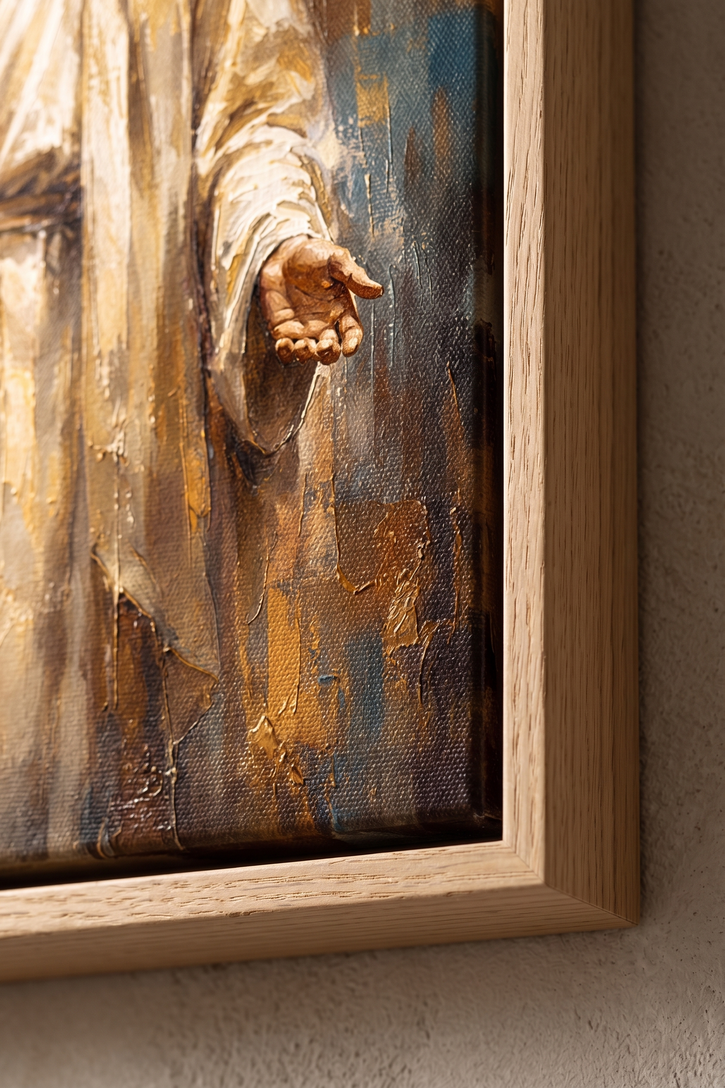Quadro Cristo em Bênção e Acolhimento