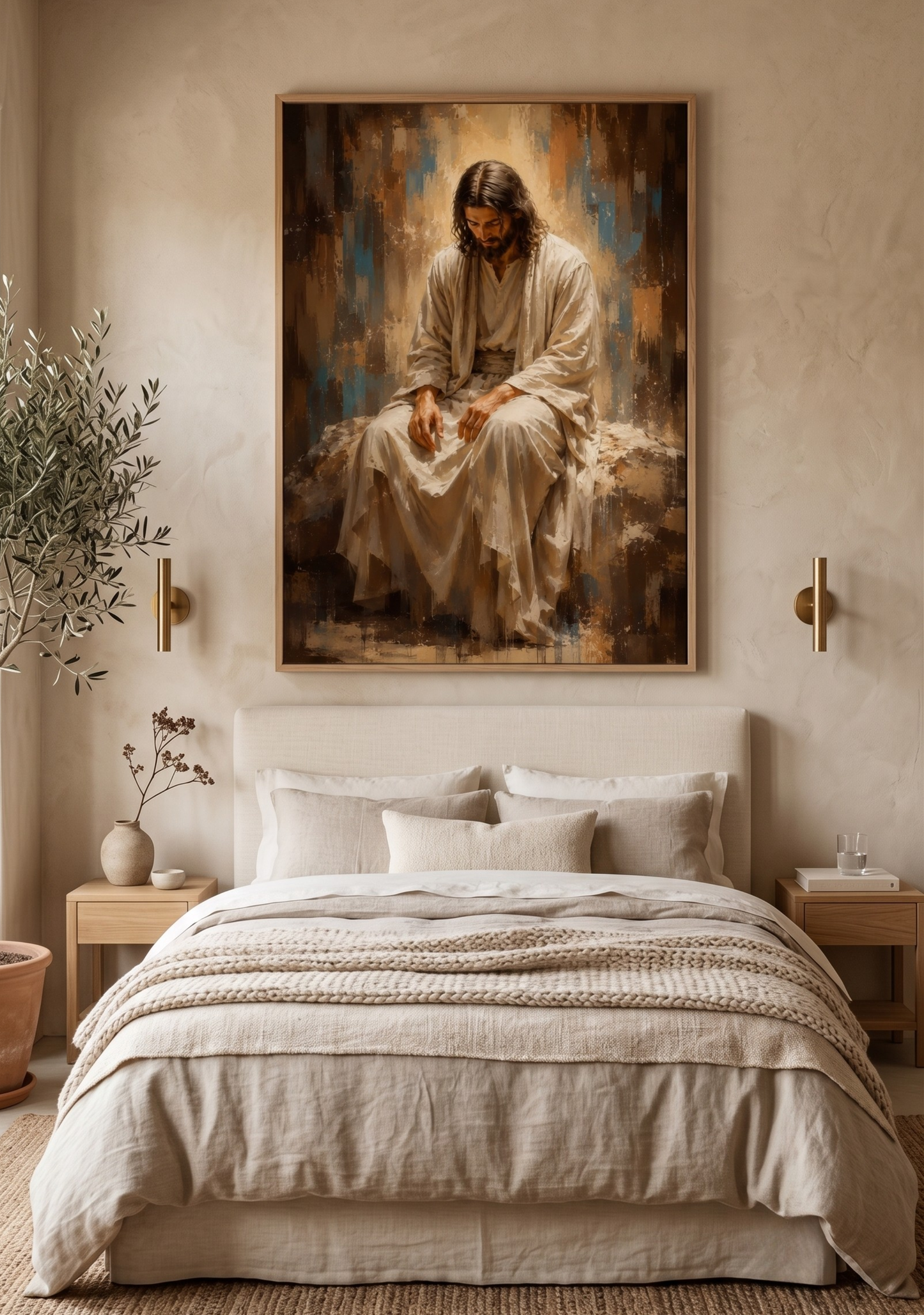 Quadro Cristo em Silêncio