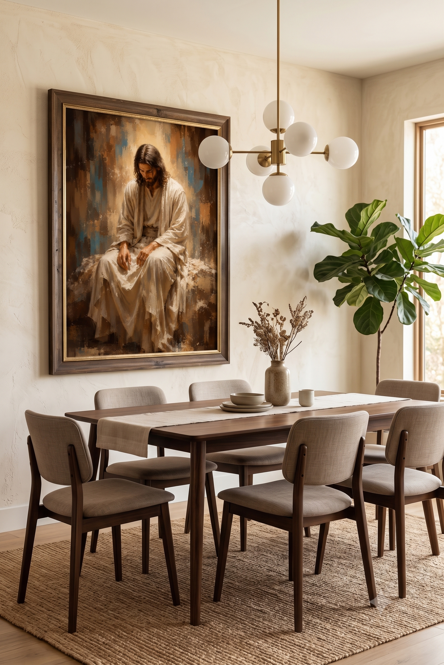 Quadro Cristo em Silêncio