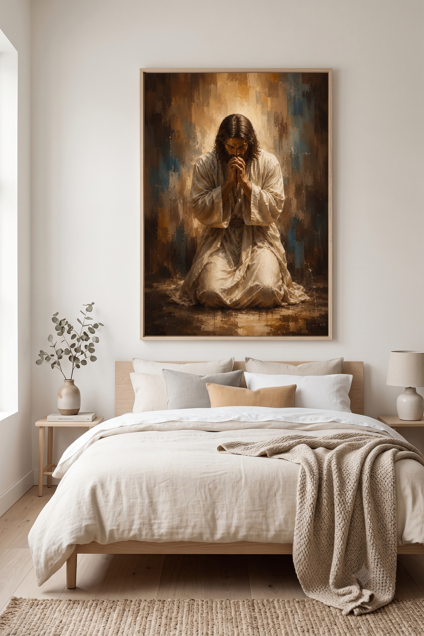 Quadro Cristo em Oração