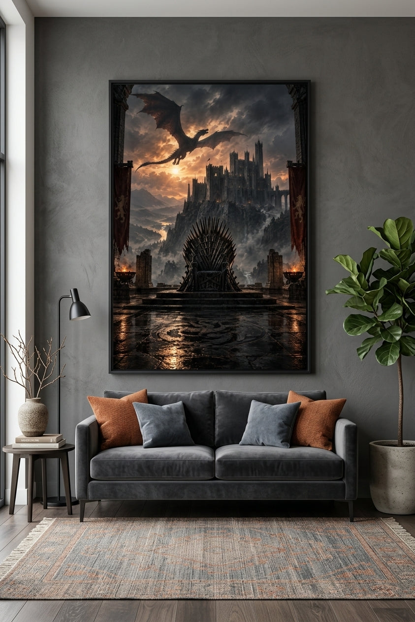 Quadro Decorativo Game of Thrones