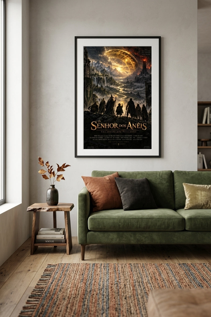 Quadro O Senhor dos Anéis