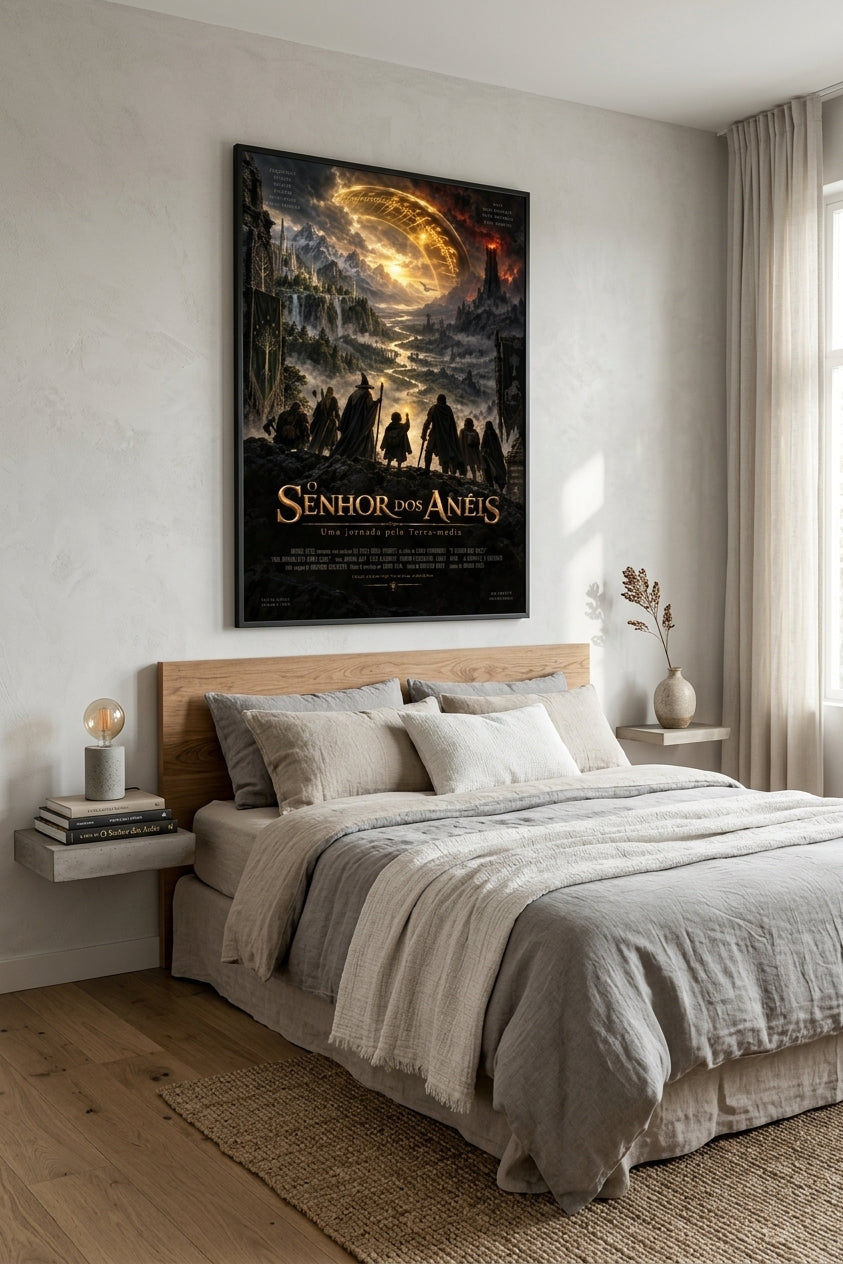 Quadro O Senhor dos Anéis