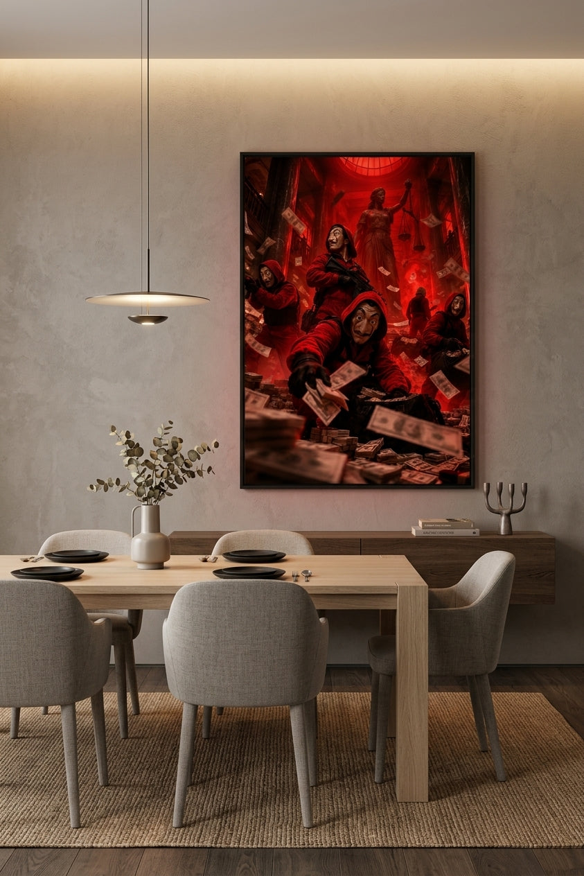 Quadro La Casa de Papel