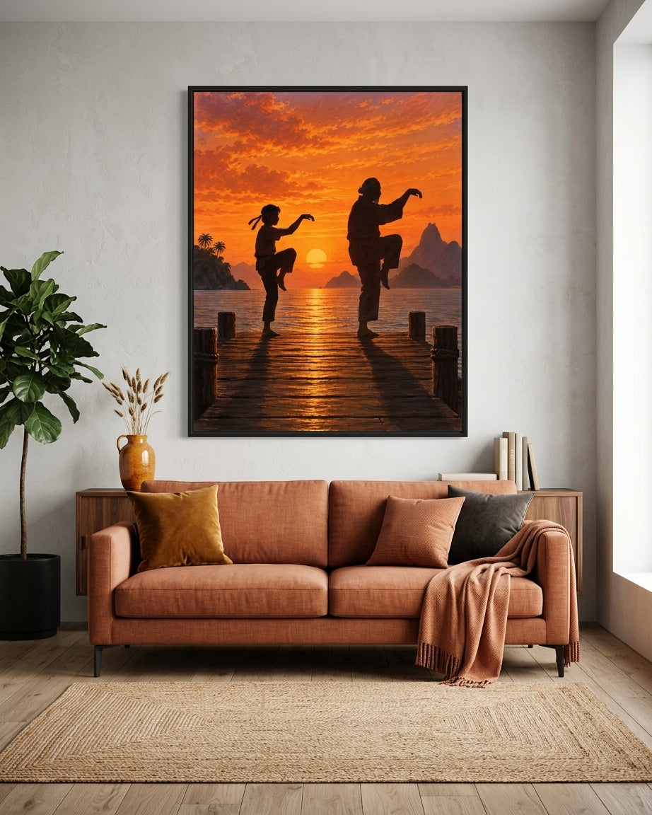 Quadro Karatê
