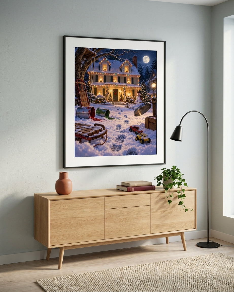 Quadro Esqueceram de Mim