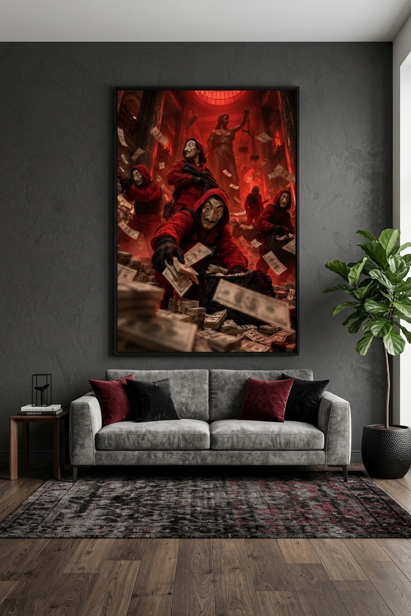 Quadro La Casa de Papel