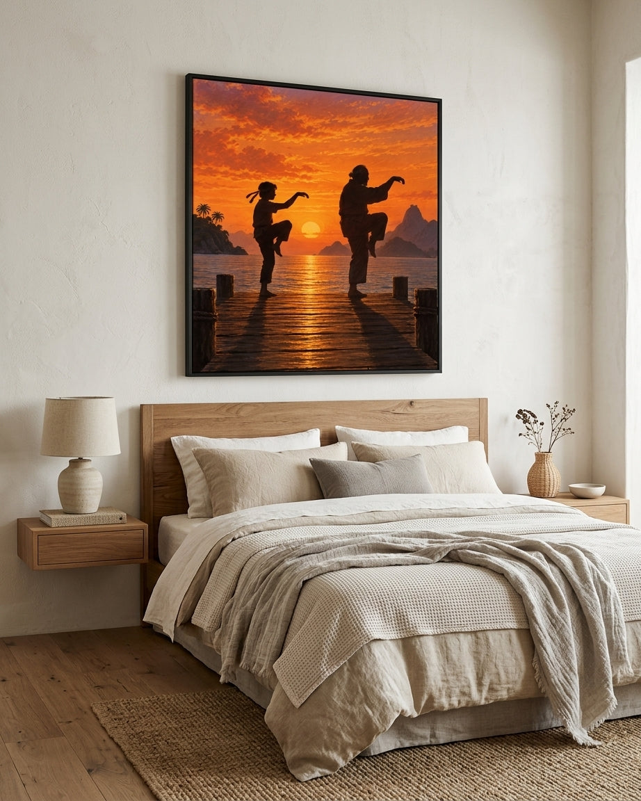 Quadro Karatê