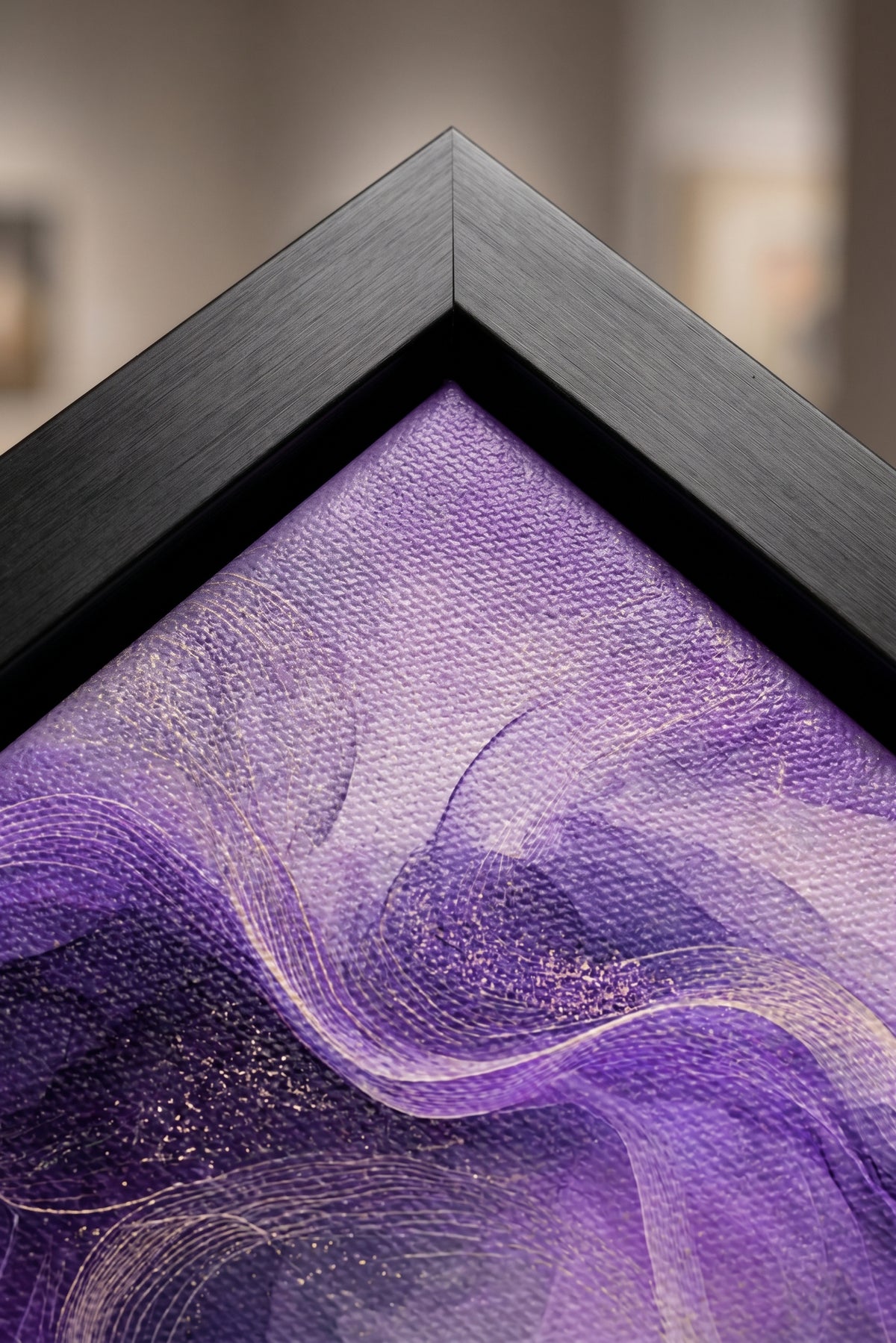 Quadro Ondas de Ametista