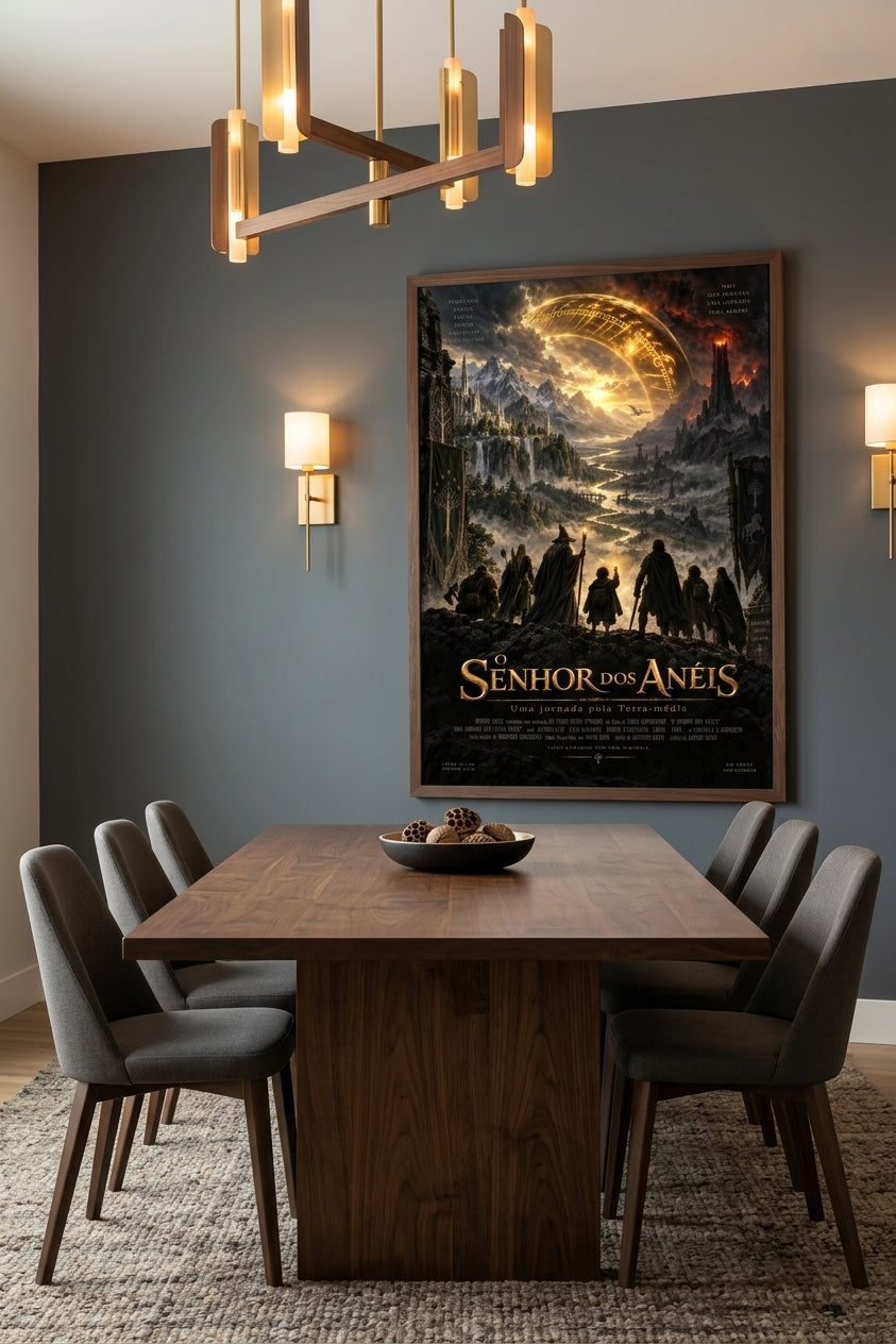 Quadro O Senhor dos Anéis