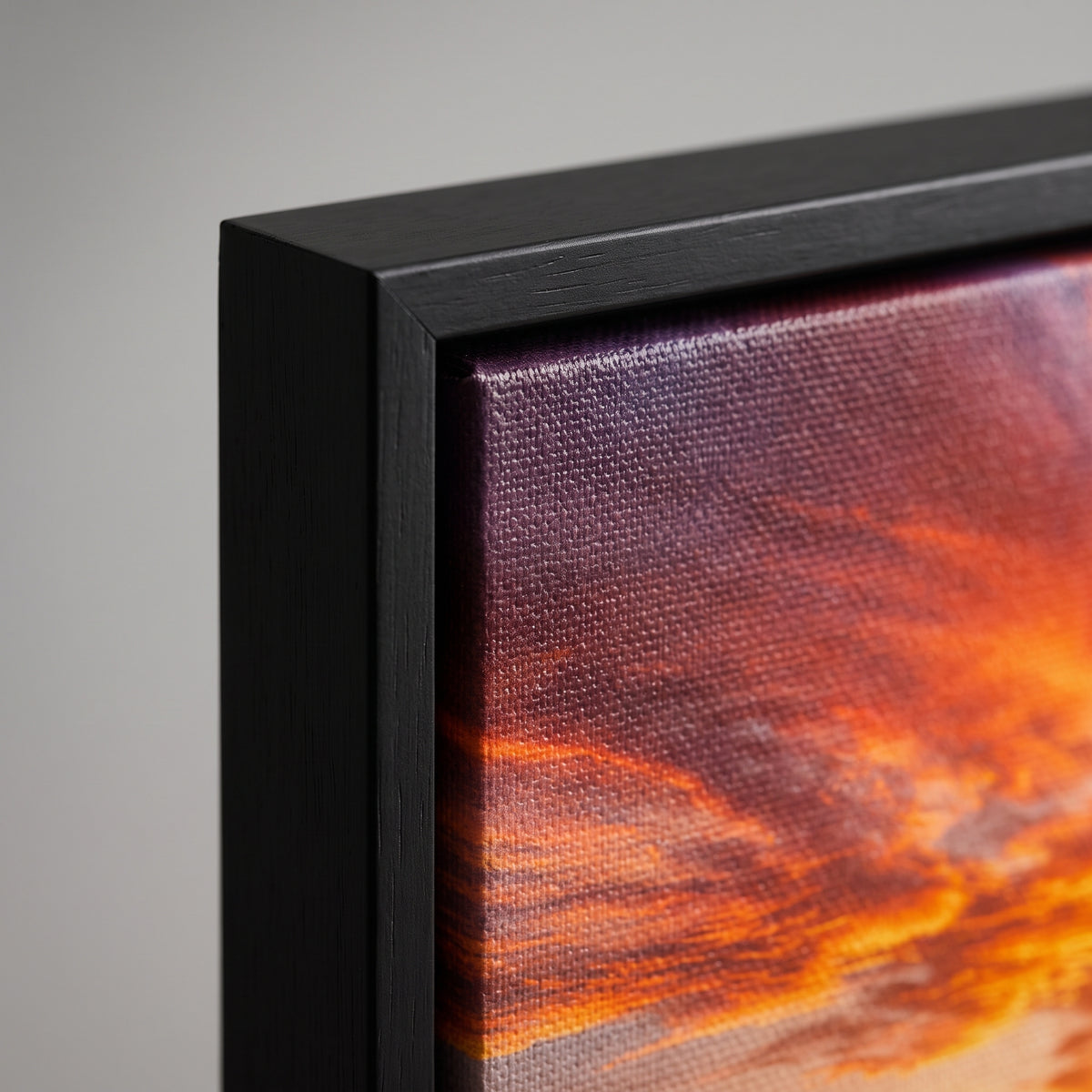 Quadro Deserto ao Pôr do Sol