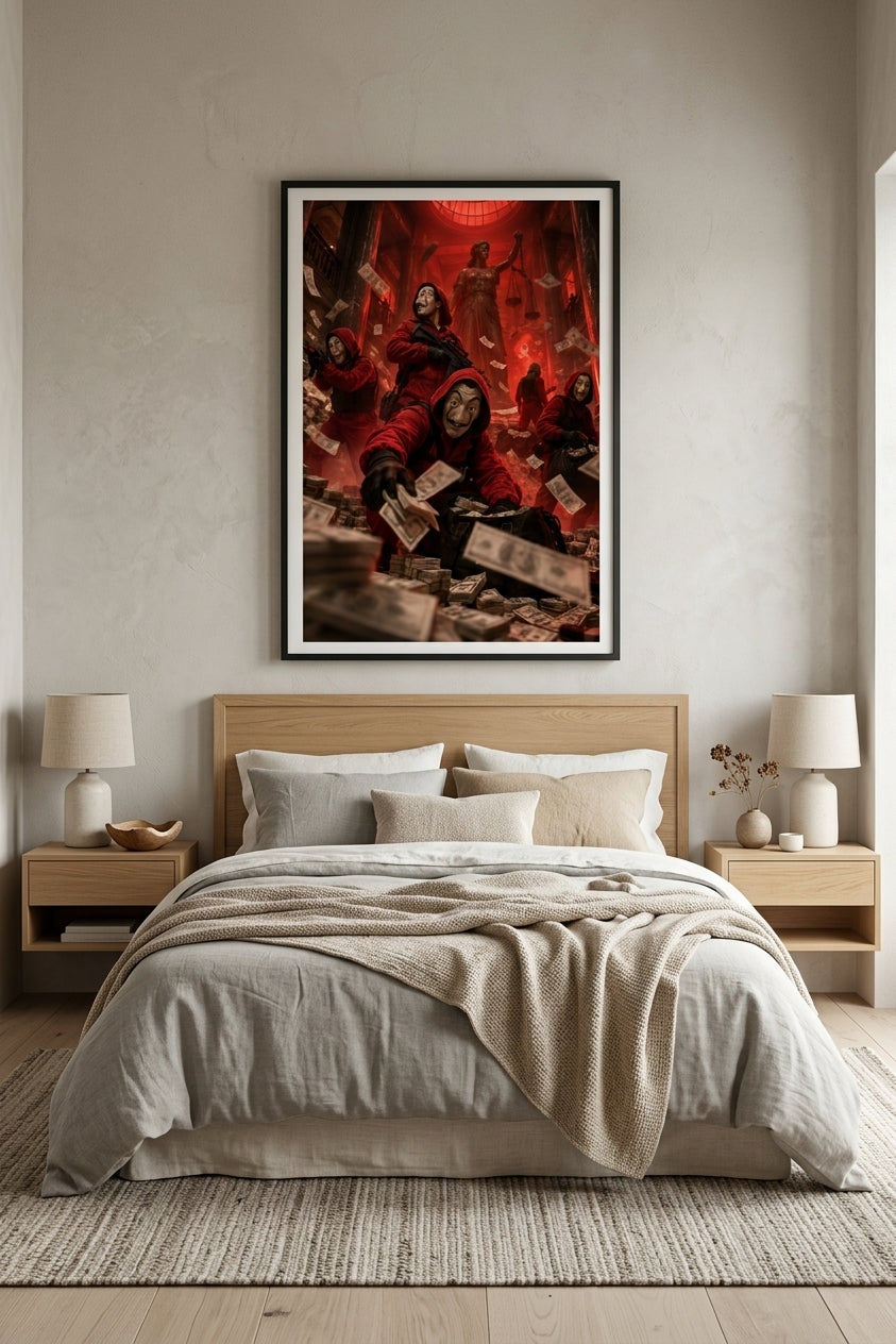 Quadro La Casa de Papel