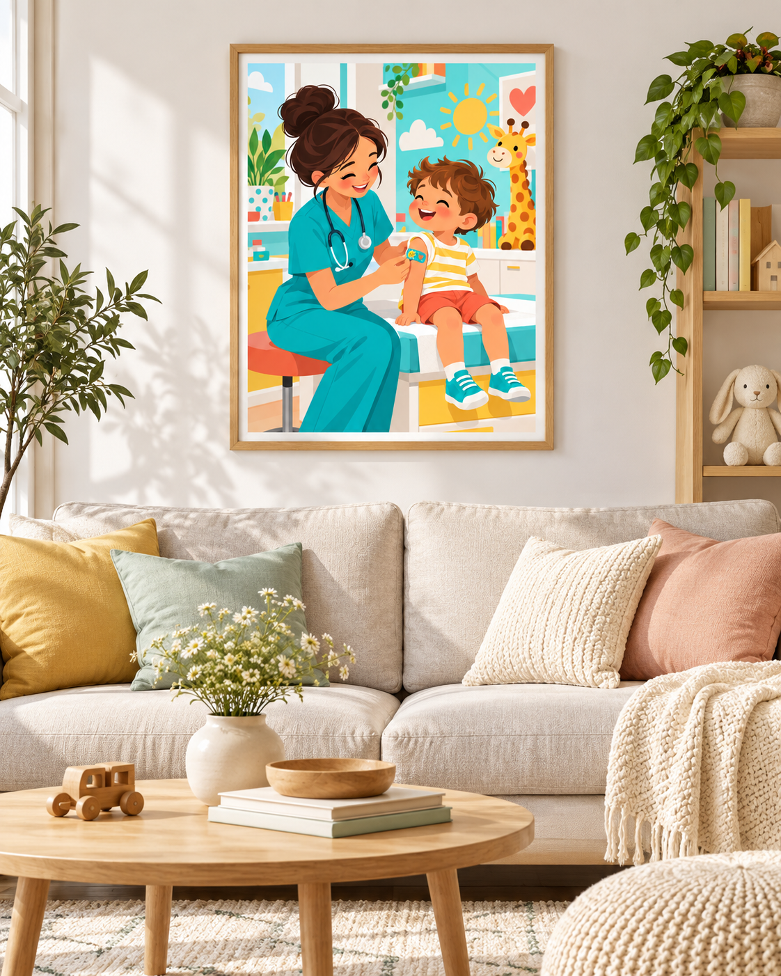 Quadro Pediatria Infantil e Criança