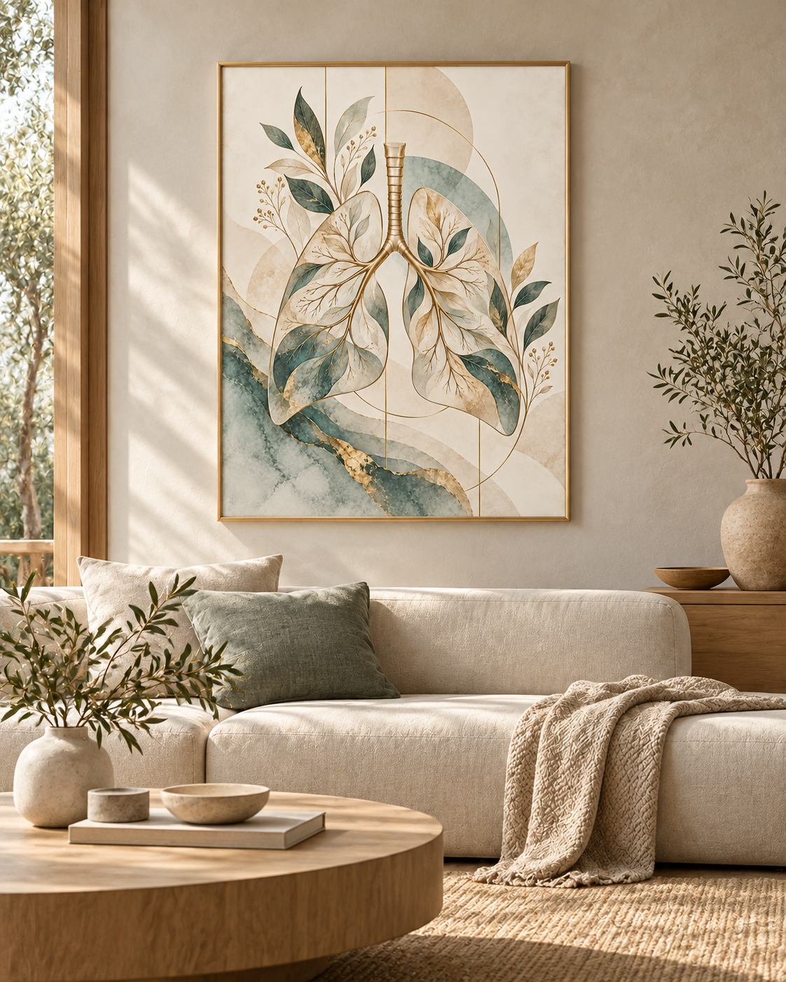 Quadro Pulmões Anatômicos