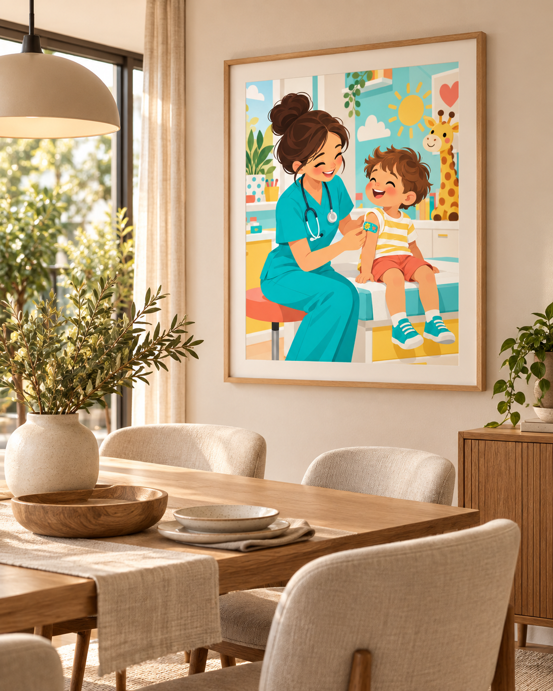 Quadro Pediatria Infantil e Criança