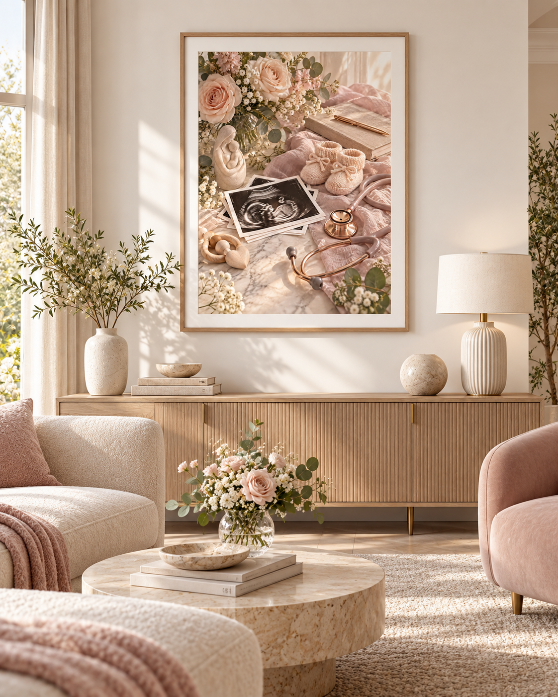 Quadro Maternidade com Ultrassom