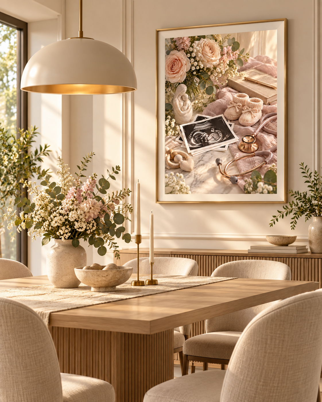 Quadro Maternidade com Ultrassom