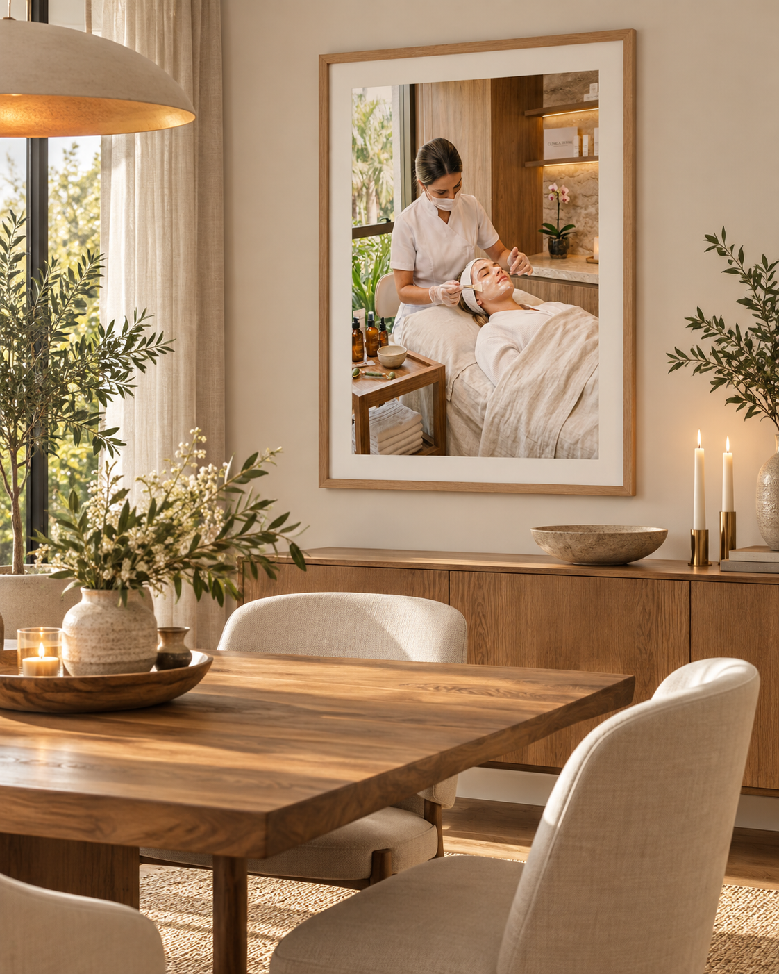 Quadro Clínica de Estética e Skincare