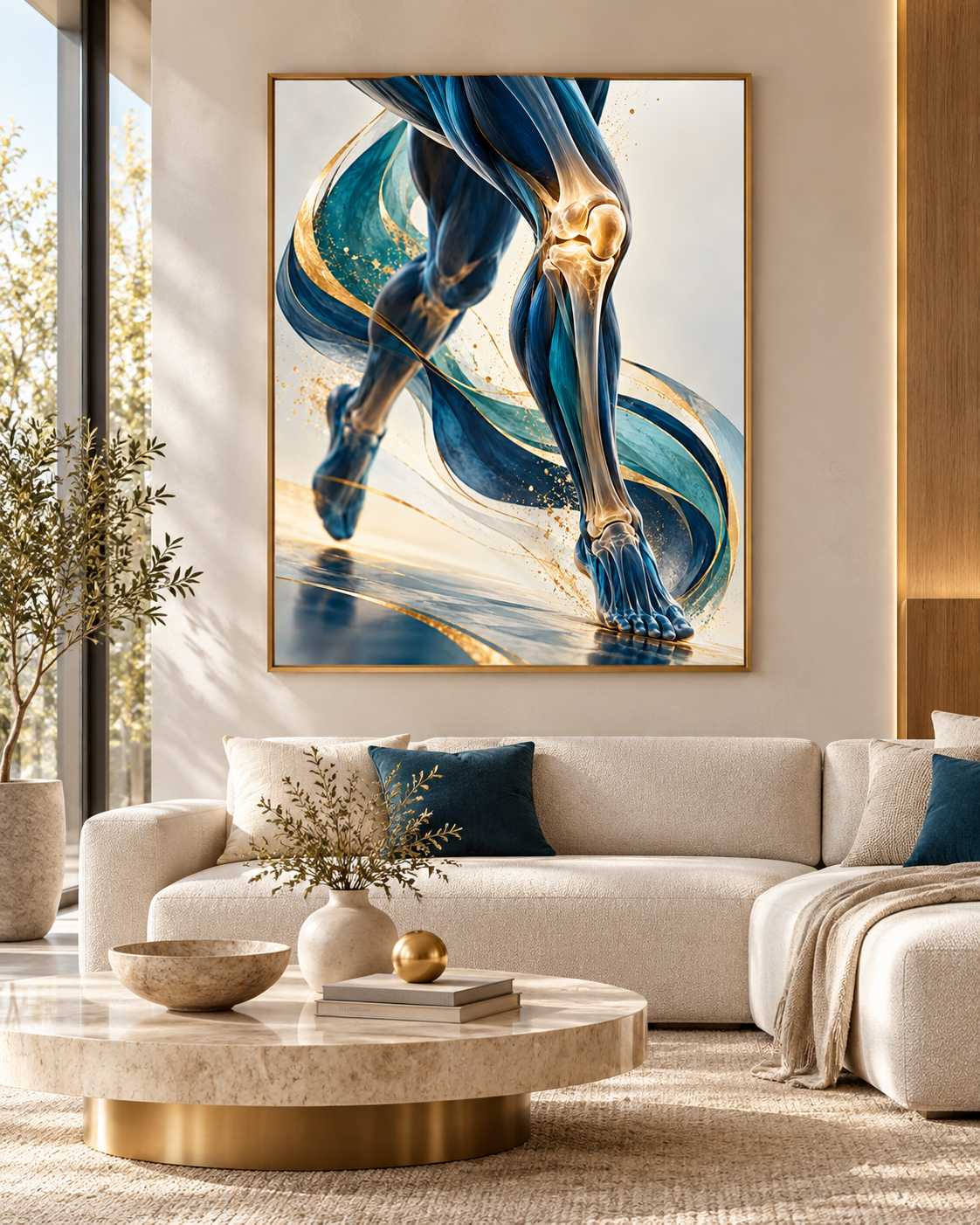 Quadro Anatomia do Movimento e Joelho
