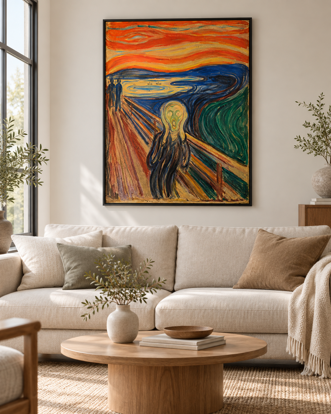 Quadro O Grito de Edvard Munch
