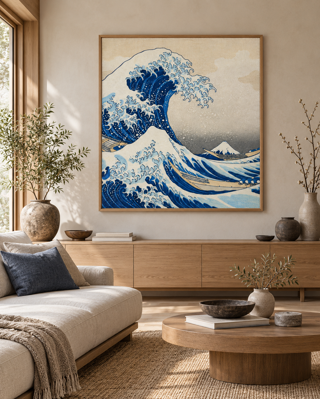 Quadro A Grande Onda de Kanagawa