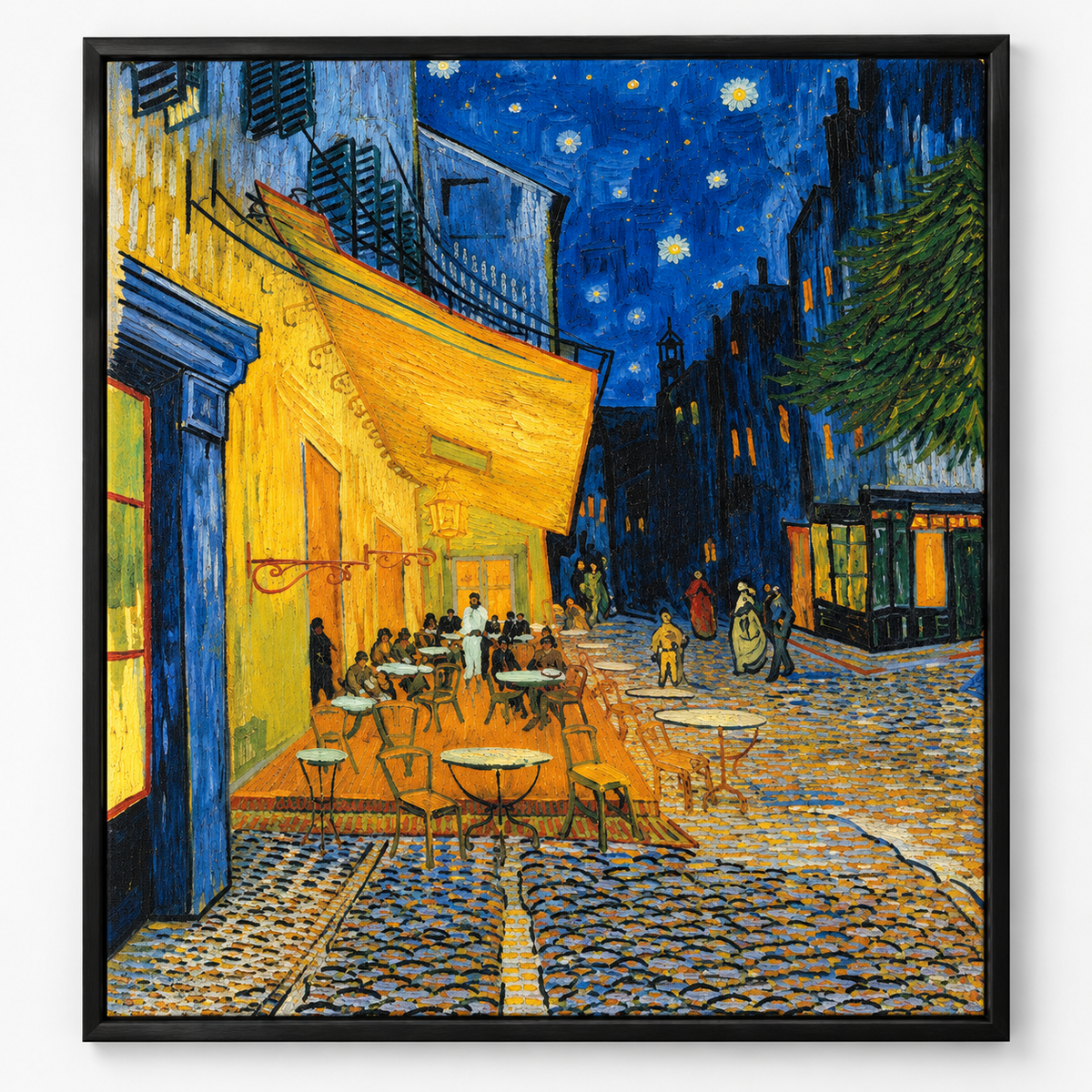 Quadro Noite Estrelada Sobre o Café