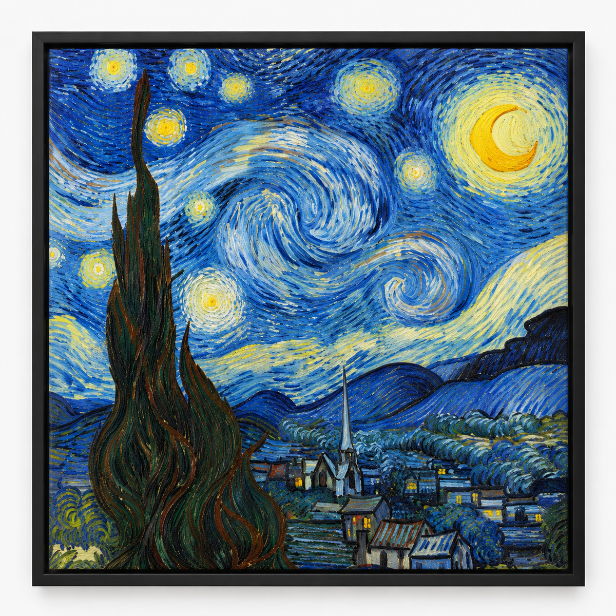 Quadro Noite Estrelada de Vincent van Gogh