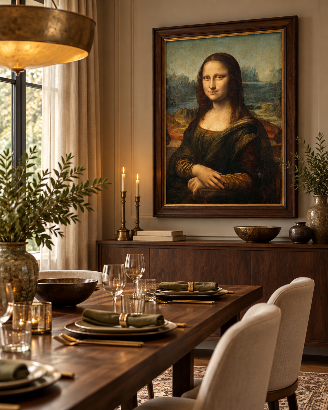 Quadro Mona Lisa de Leonardo da Vinci