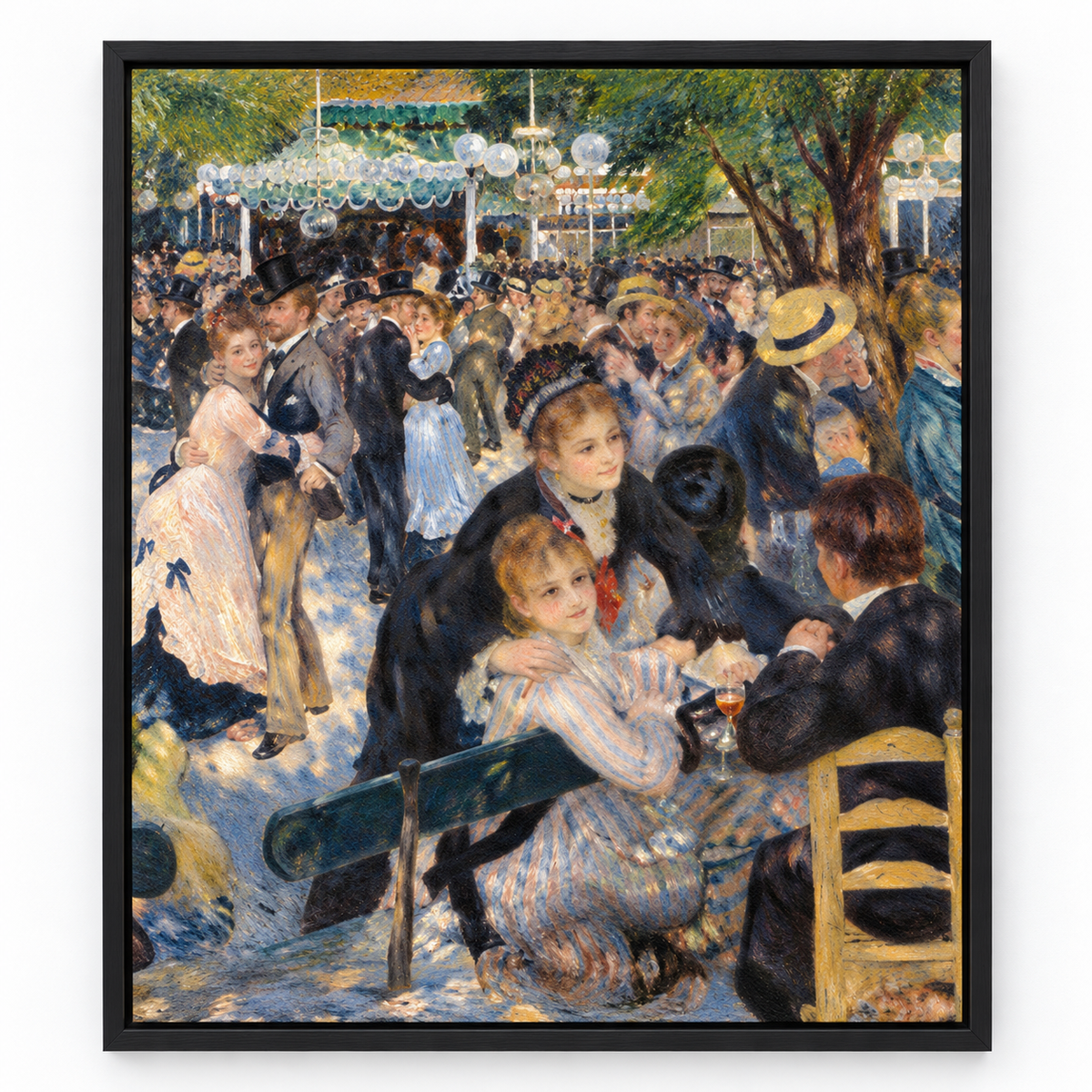 Quadro Baile no Moulin de la Galette