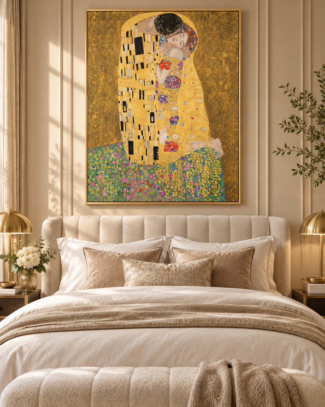Quadro O Beijo de Gustav Klimt