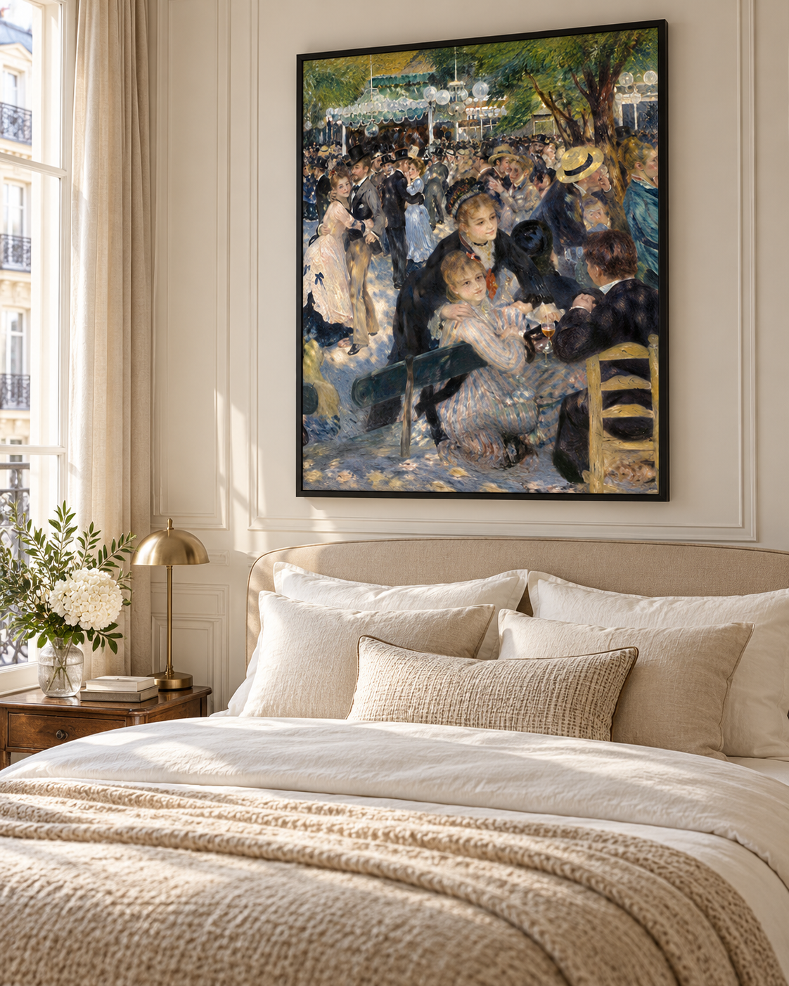 Quadro Baile no Moulin de la Galette