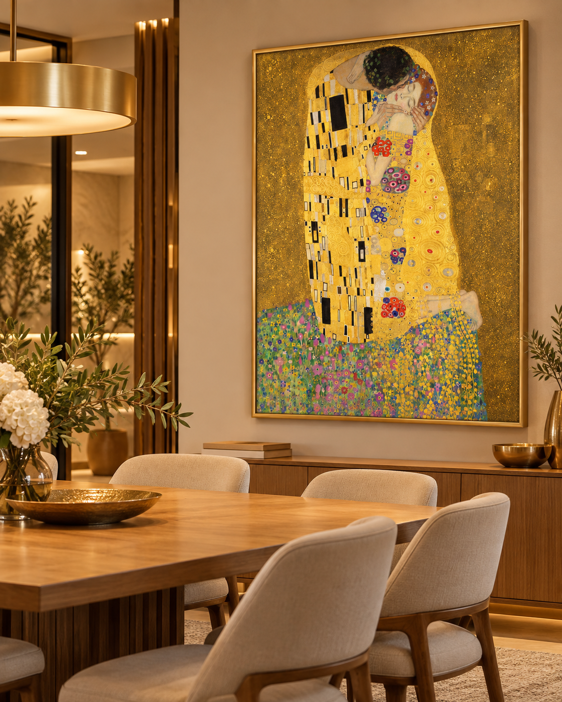 Quadro O Beijo de Gustav Klimt