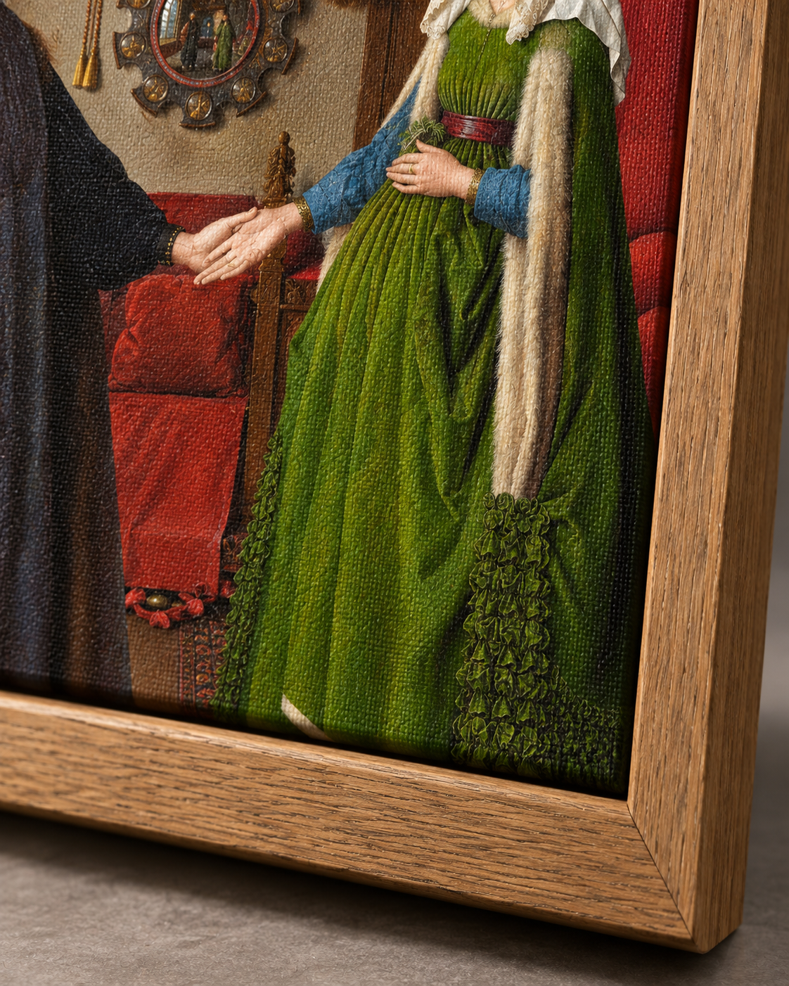 Quadro O Casal Arnolfini de Van Eyck